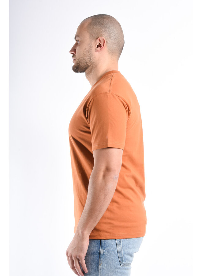 Basic t-shirt regular fit “kris”  Mango Orange