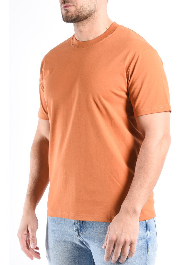 Basic t-shirt regular fit “kris”  Mango Orange