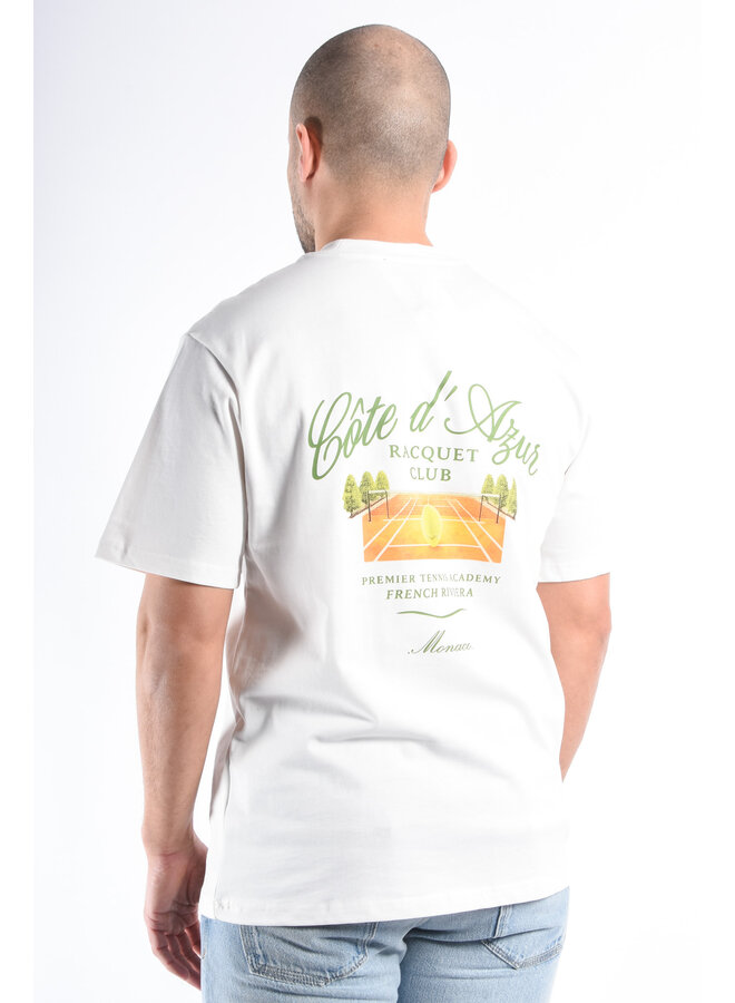 Oversized T-shirt “Côte D’Azur” White