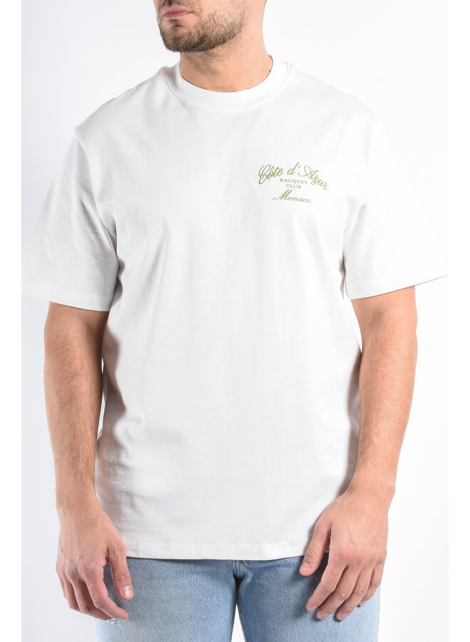 Oversized T-shirt “Côte D’Azur” White