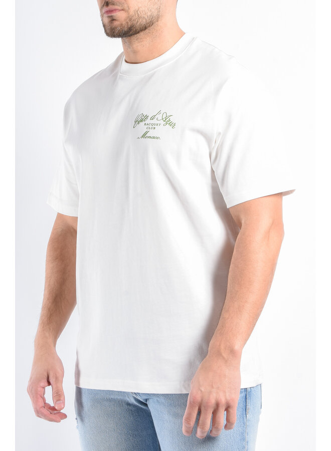 Oversized T-shirt “Côte D’Azur” White