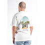 Oversized T-shirt “Saint Tropez” White