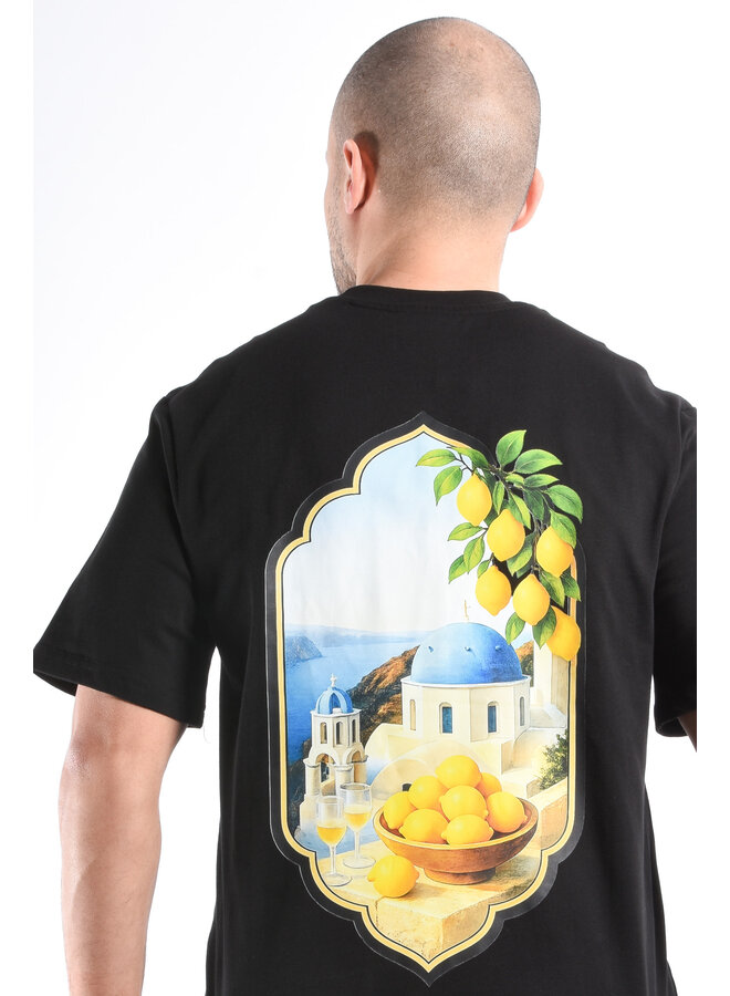 Oversized T-shirt “Amalfi” Black