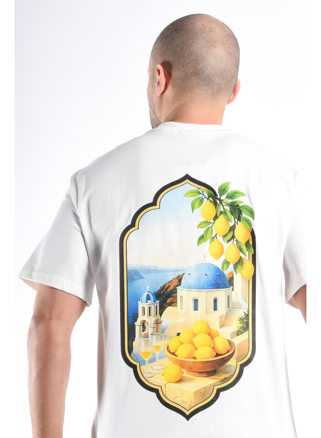 Oversized T-shirt “Amalfi” White