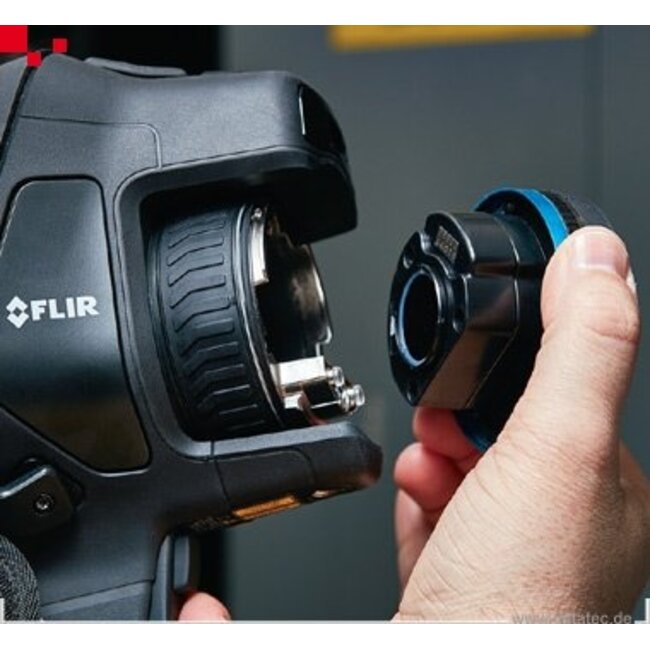 FLIR Exx serie single lens: 42º x 32º (10mm Lens)