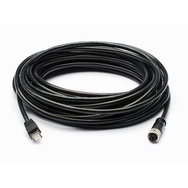 FLIR Ethernet cable, M12 to RJ45 for AX8, 10m