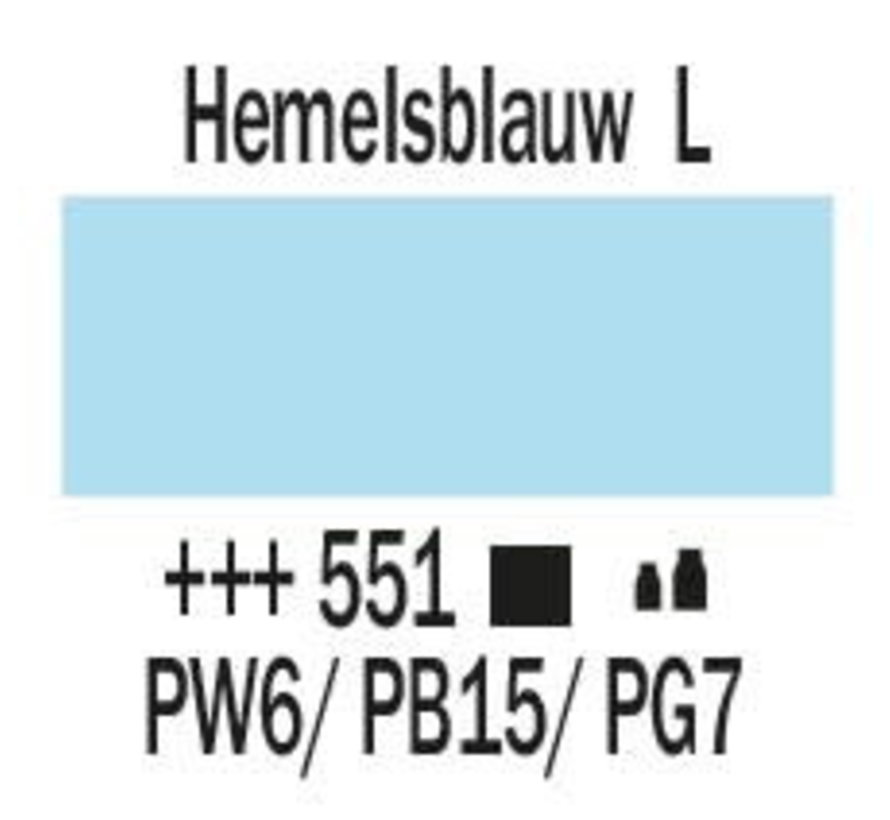 Amsterdam Standard Series Acrylverf Pot 1000 ml Hemelsblauw Licht 551