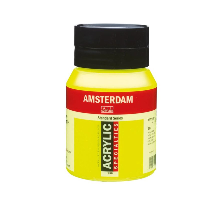 Amsterdam Standard Series Acrylverf Pot 500 ml Reflexgeel 256