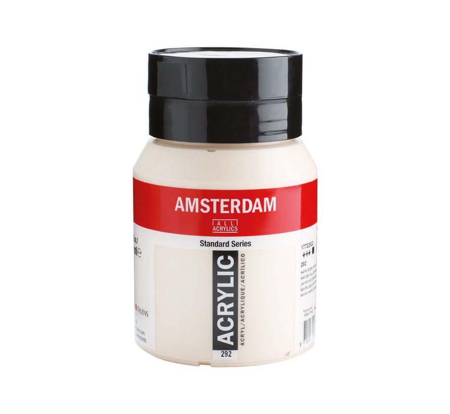 Amsterdam Standard Series Acrylverf Pot 500 ml Napelsgeel Rood Licht 292
