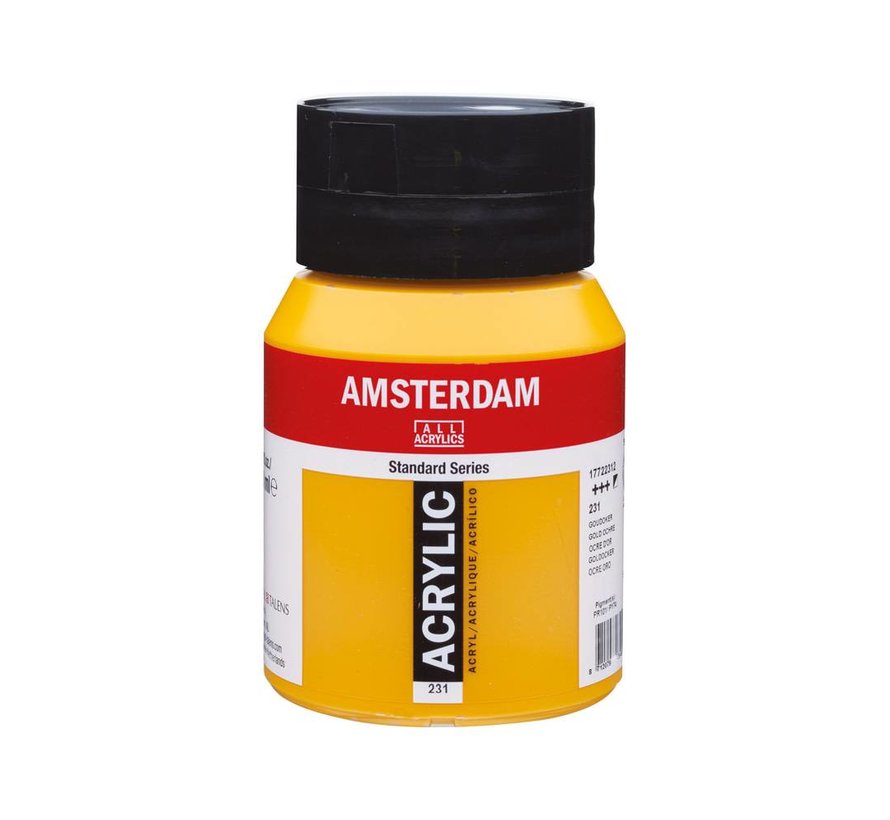 Amsterdam Standard Series Acrylverf Pot 500 ml Goudoker 231