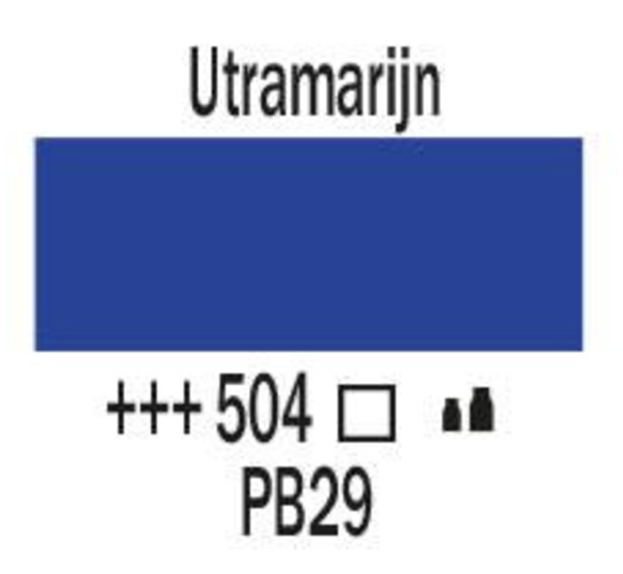 Amsterdam Standard Series Acrylverf Pot 500 ml Ultramarijn 504