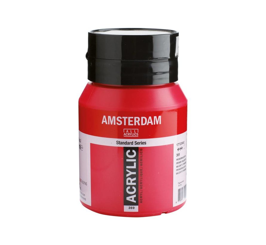 Amsterdam Standard Series Acrylverf Pot 500 ml Primairmagenta 369