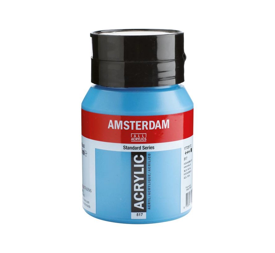 Amsterdam Standard Series Acrylverf Pot 500 ml Koningsblauw 517
