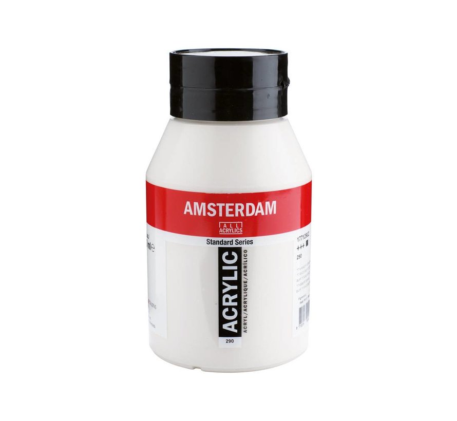 Amsterdam Standard Series Acrylverf Pot 1000 ml Titaanbuff Donker 290