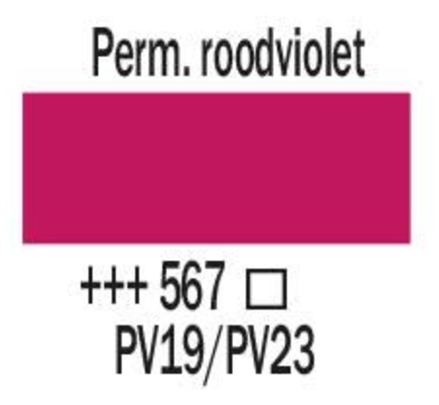 Amsterdam Standard Series Acrylverf Pot 500 ml Permanentroodviolet 567