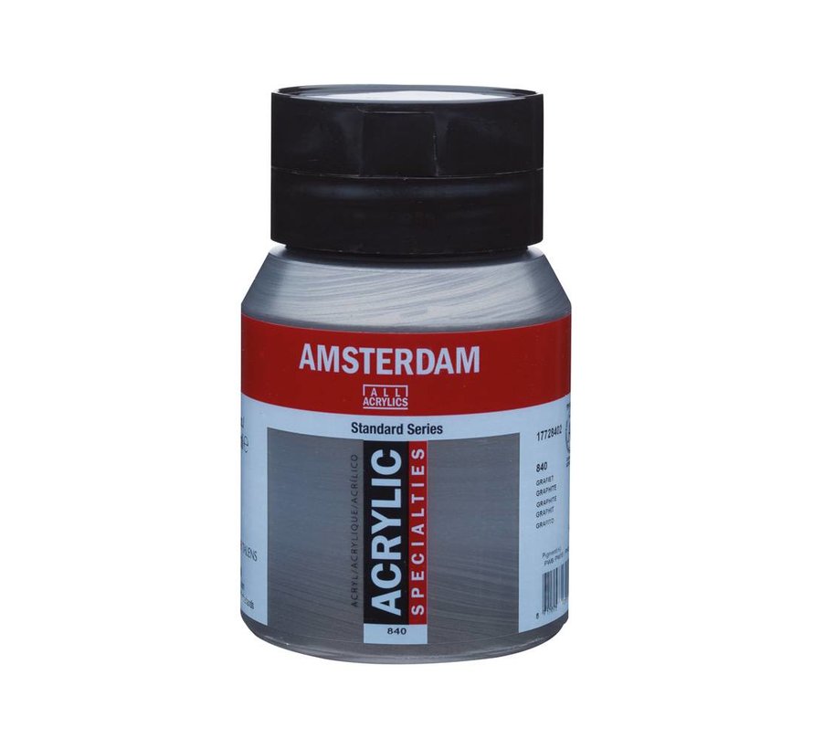 Amsterdam Standard Series Acrylverf Pot 500 ml Grafiet 840