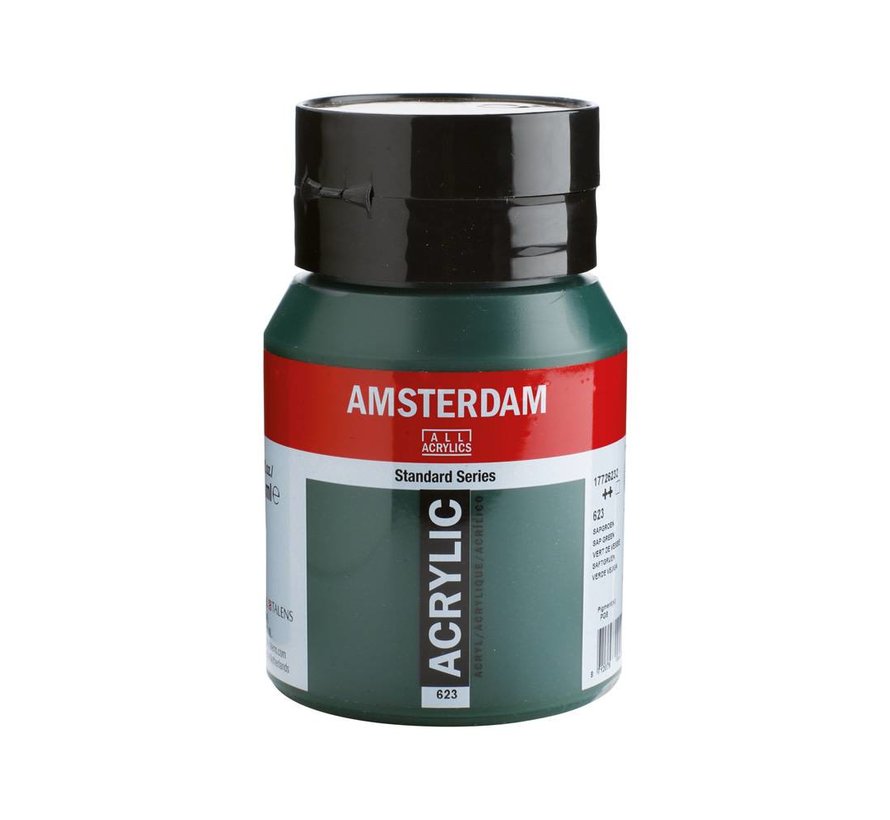 Amsterdam Standard Series Acrylverf Pot 500 ml Sapgroen 623