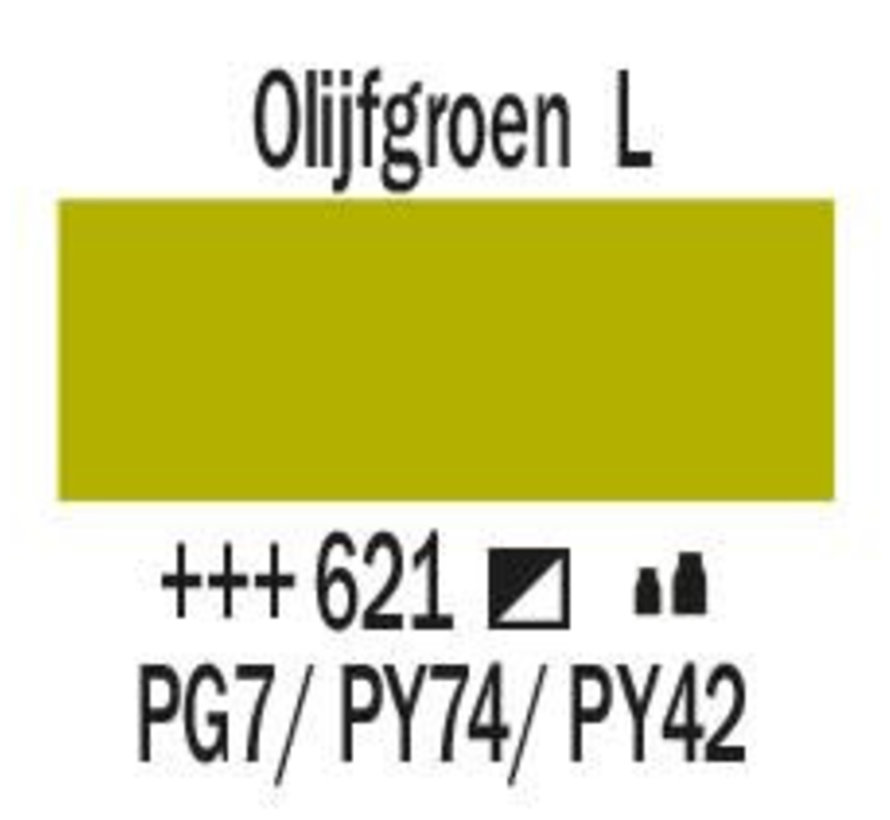 Amsterdam Standard Series Acrylverf Pot 500 ml Olijfgroen Licht 621