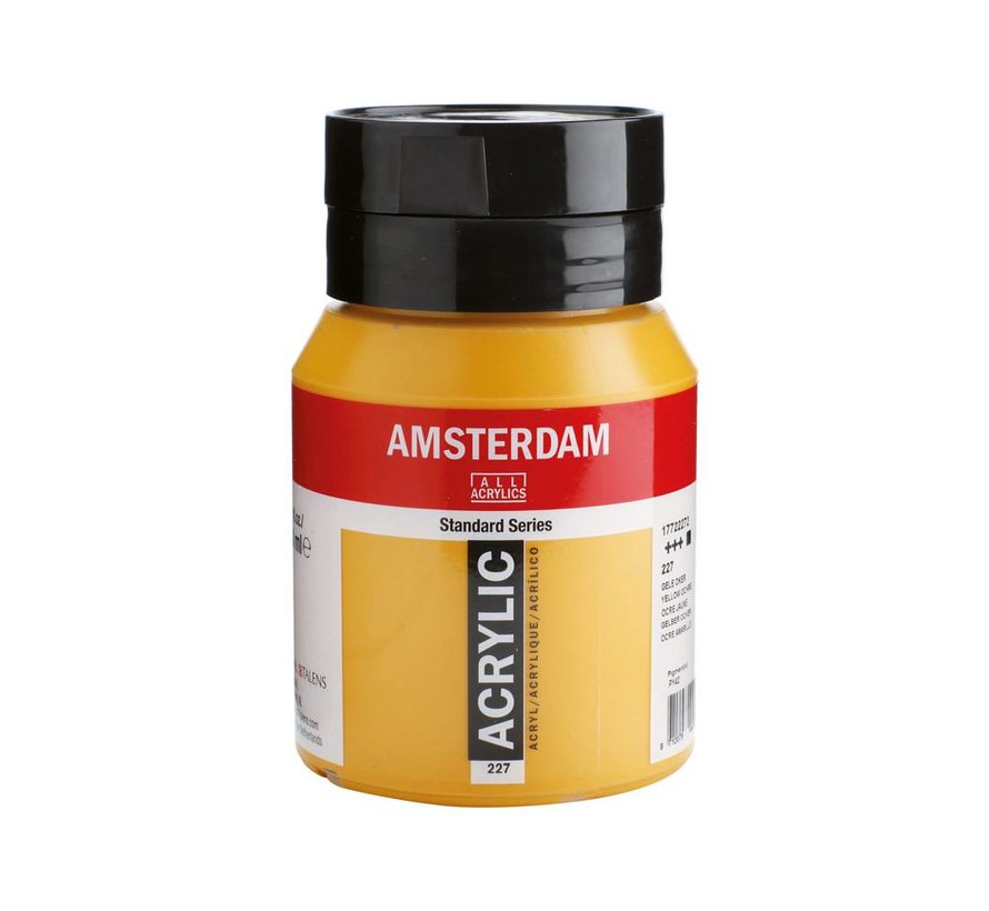 Amsterdam Standard Series Acrylverf Pot 500 ml Gele Oker 227