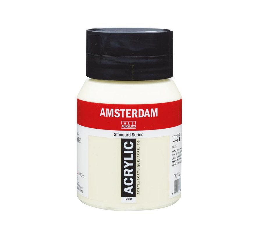 Amsterdam Standard Series Acrylverf Pot 500 ml Napelsgeel Groen 282