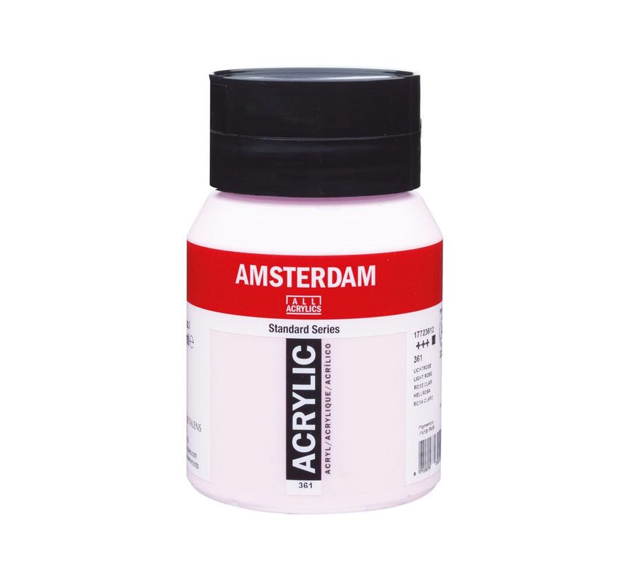 Amsterdam Standard Series Acrylverf Pot 500 ml Lichtroze 361