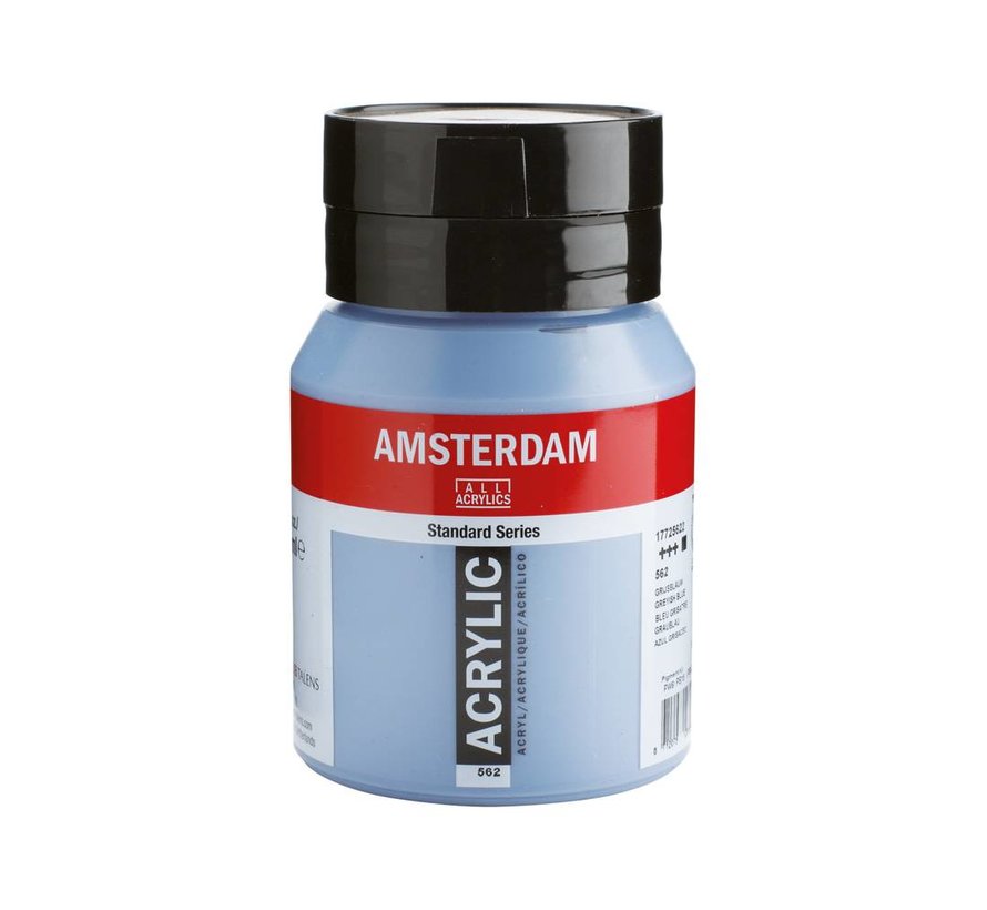 Amsterdam Standard Series Acrylverf Pot 500 ml Grijsblauw 562