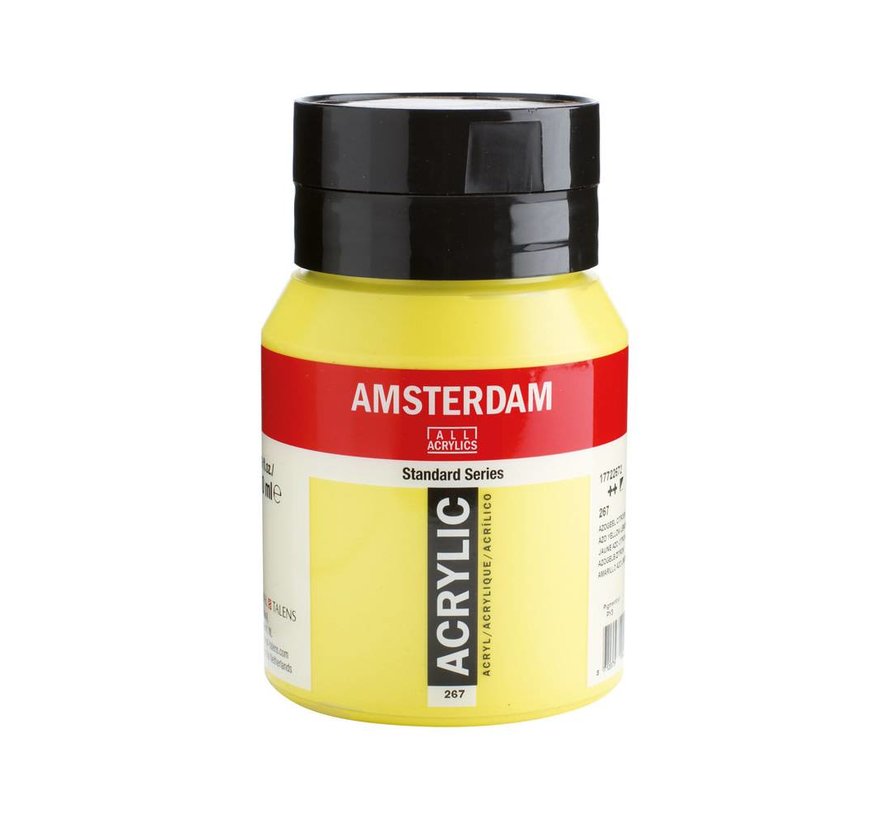 Amsterdam Standard Series Acrylverf Pot 500 ml Azogeel Citroen 267