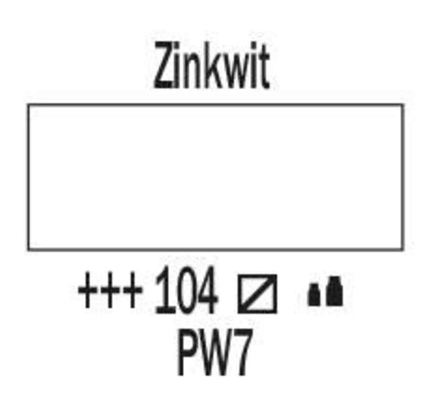 Amsterdam Standard Series Acrylverf Pot 500 ml Zinkwit 104