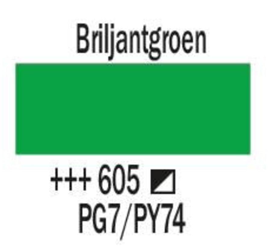 Amsterdam Standard Series Acrylverf Pot 500 ml Briljantgroen 605