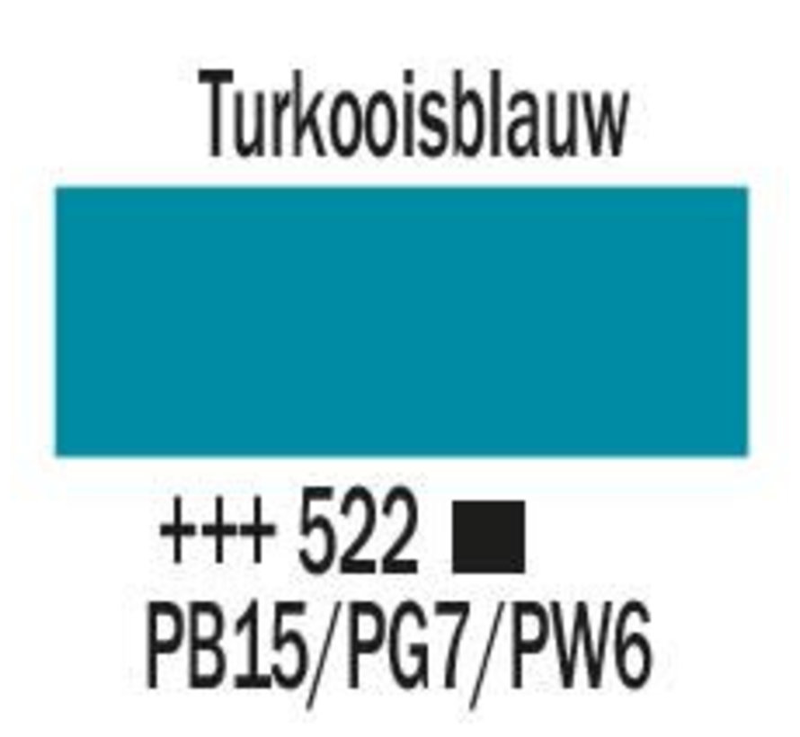 Amsterdam Standard Series Acrylverf Pot 500 ml Turkooisblauw 522