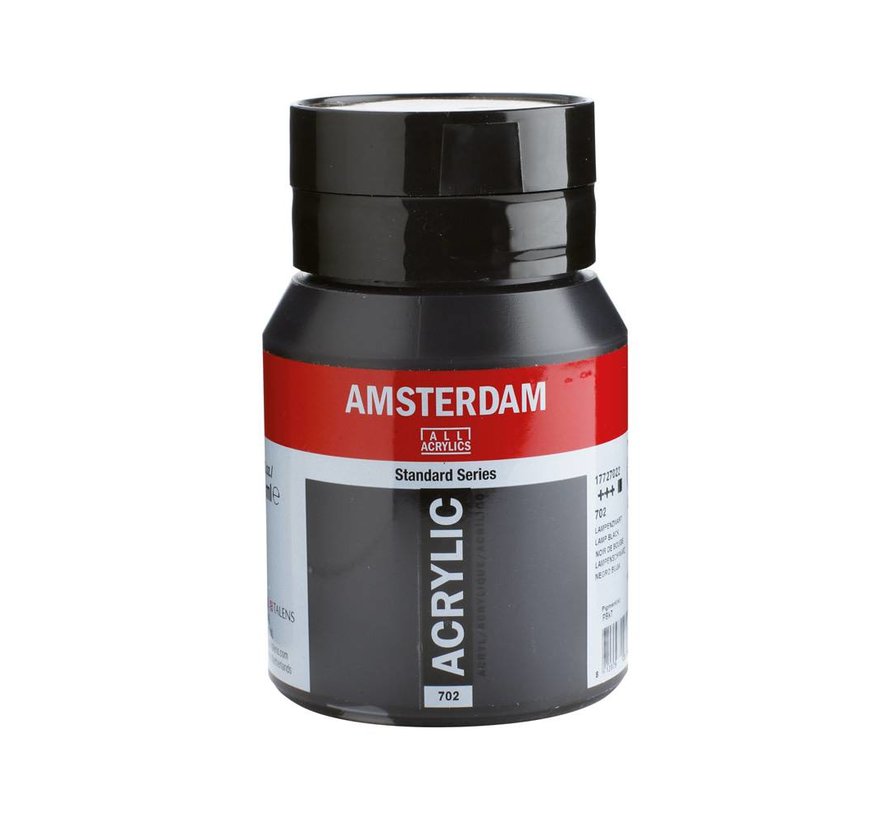 Amsterdam Standard Series Acrylverf Pot 500 ml Lampenzwart 702