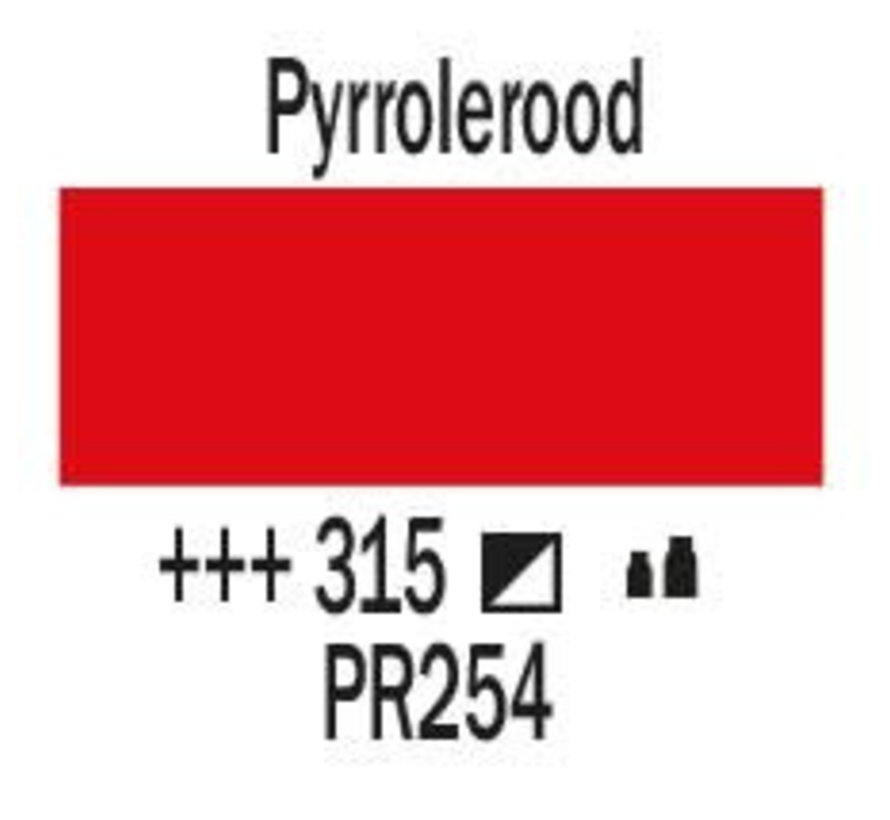 Amsterdam Standard Series Acrylverf Tube 120 ml Pyrrolerood 315