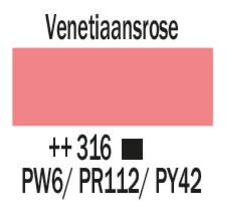 Amsterdam Standard Series Acrylverf Tube 120 ml Venetiaansroze 316