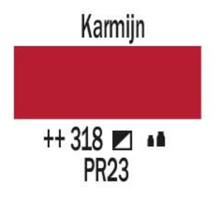 Amsterdam Standard Series Acrylverf Tube 120 ml Karmijn 318