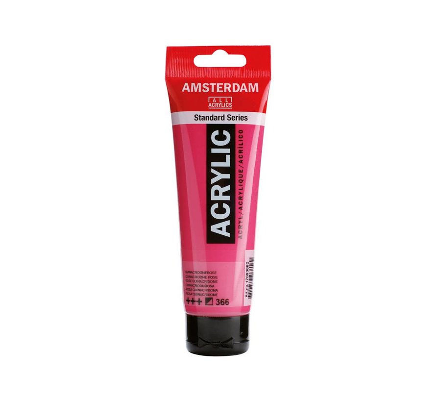 Amsterdam Standard Series Acrylverf Tube 120 ml Quinacridoneroze 366