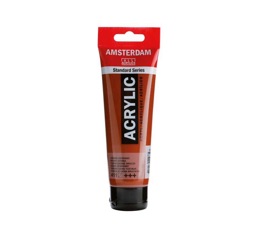 Amsterdam Standard Series Acrylverf Tube 120 ml Sienna Gebrand 411