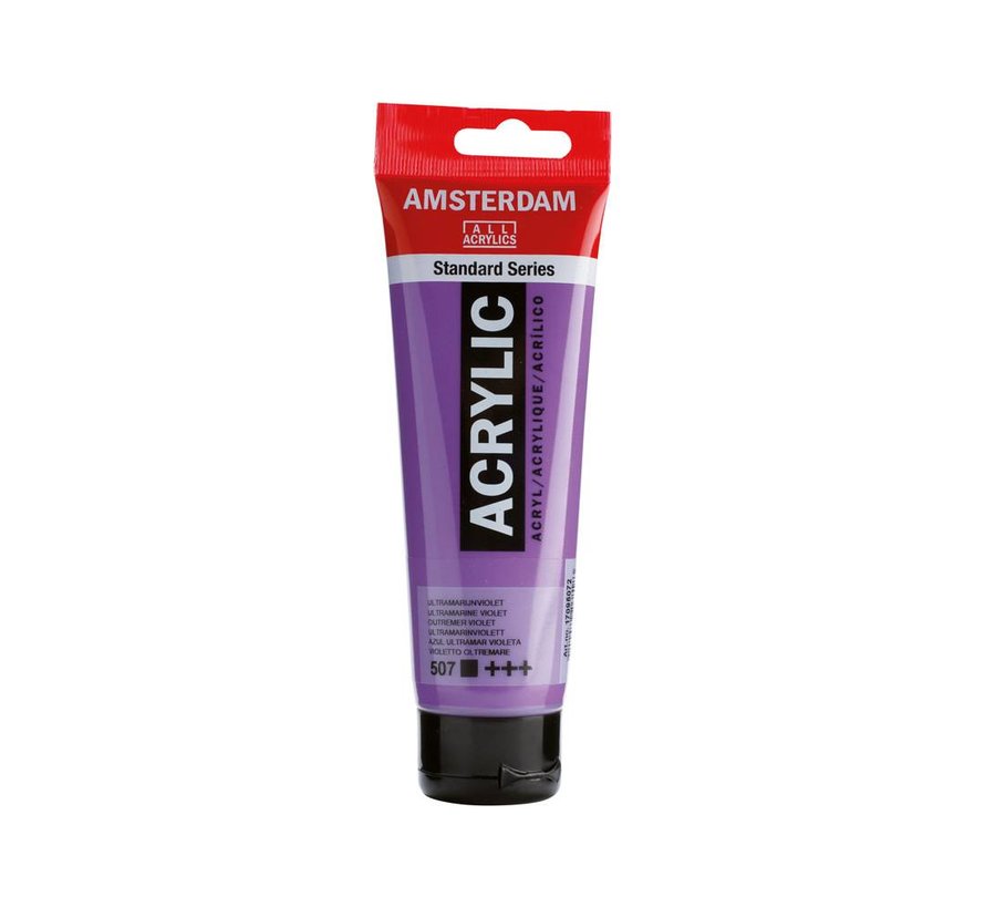 Amsterdam Standard Series Acrylverf Tube 120 ml Ultramarijnviolet 507