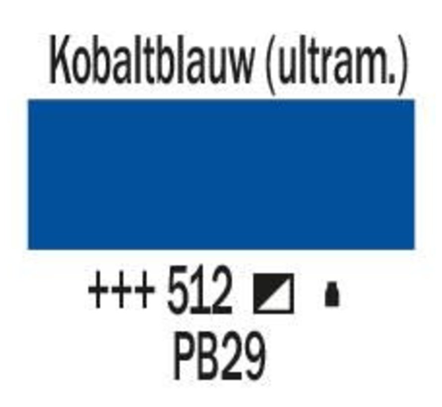 Amsterdam Standard Series Acrylverf Tube 120 ml Kobaltblauw (Ultramarijn) 512