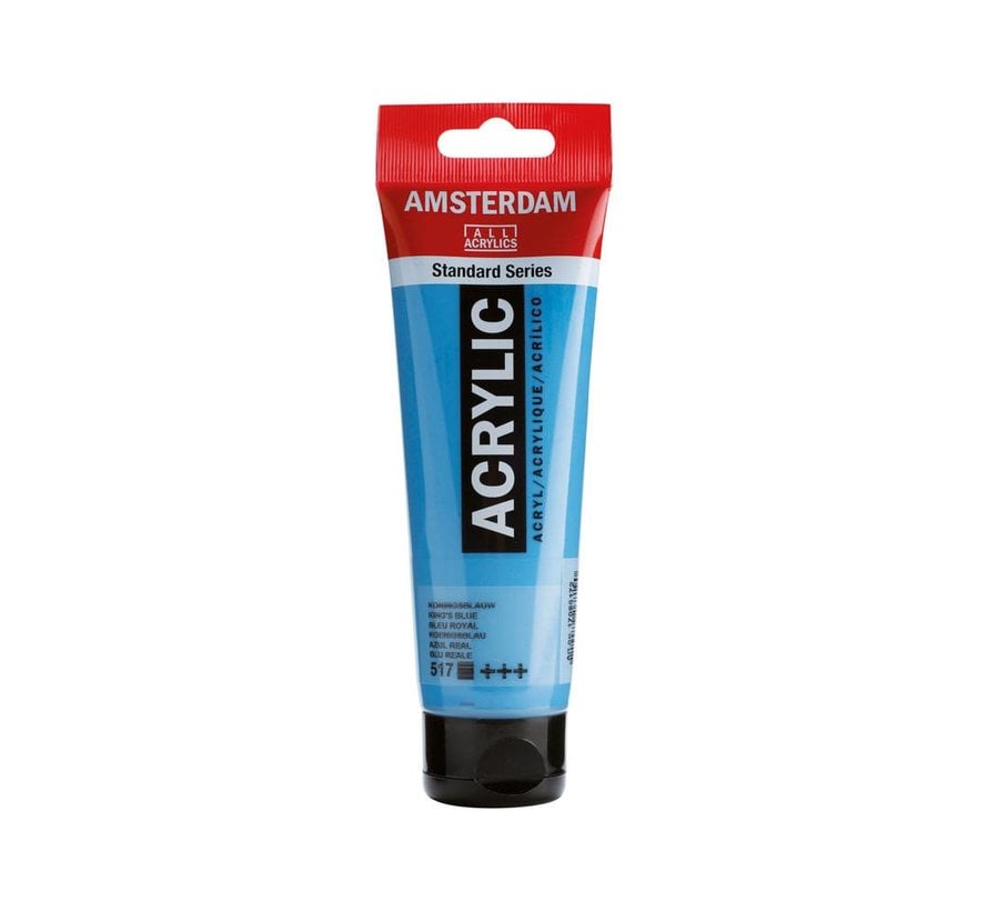 Amsterdam Standard Series Acrylverf Tube 120 ml Koningsblauw 517