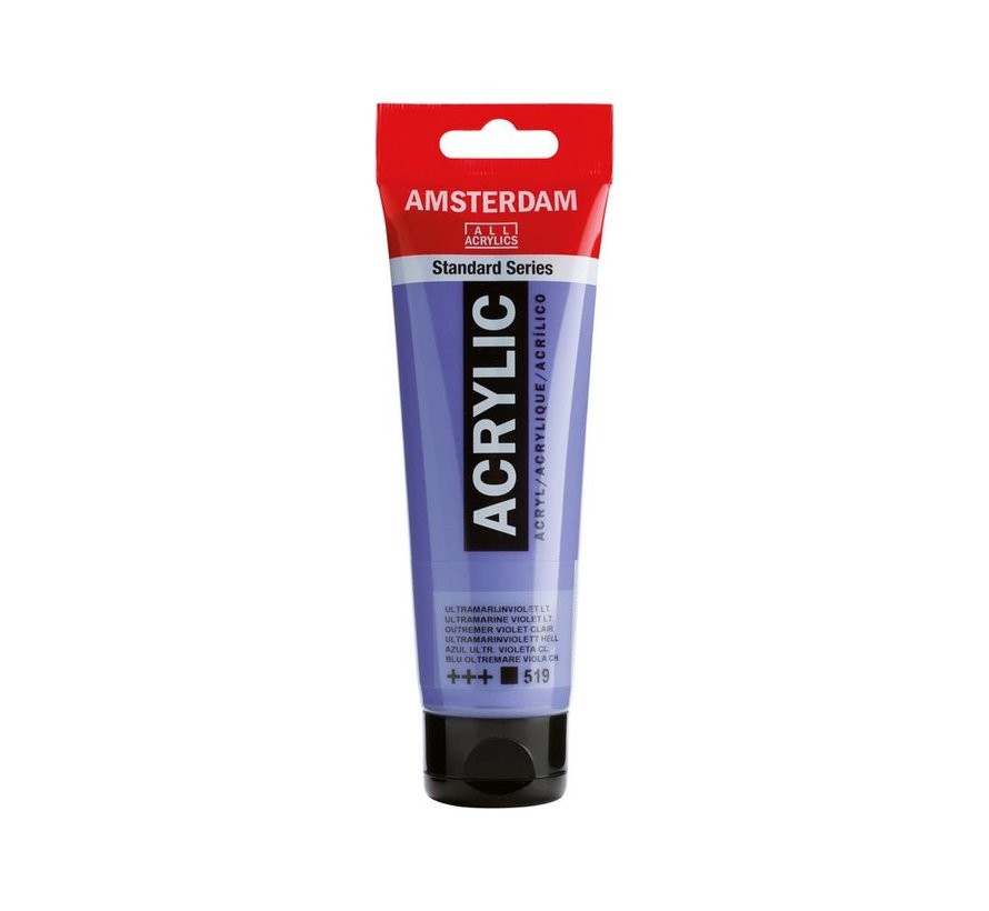 Amsterdam Standard Series Acrylverf Tube 120 ml Ultramarijnviolet Licht 519