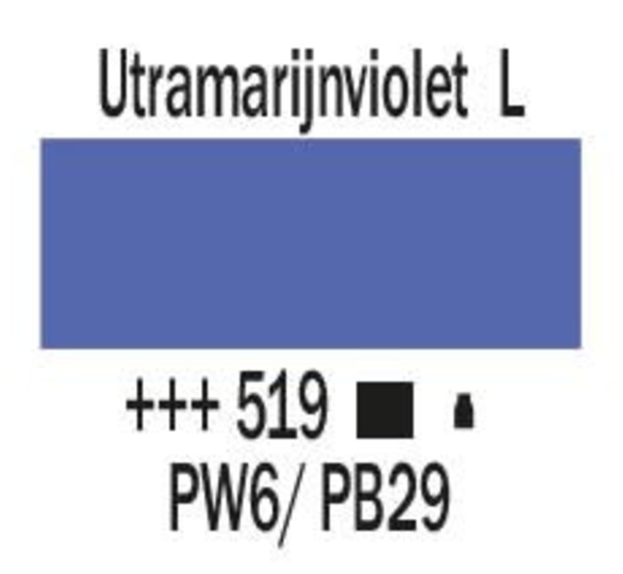 Amsterdam Standard Series Acrylverf Tube 120 ml Ultramarijnviolet Licht 519