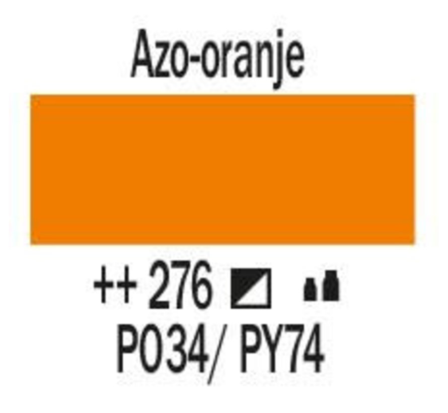 Amsterdam acrylverf 120ml standard 276 Azo oranje