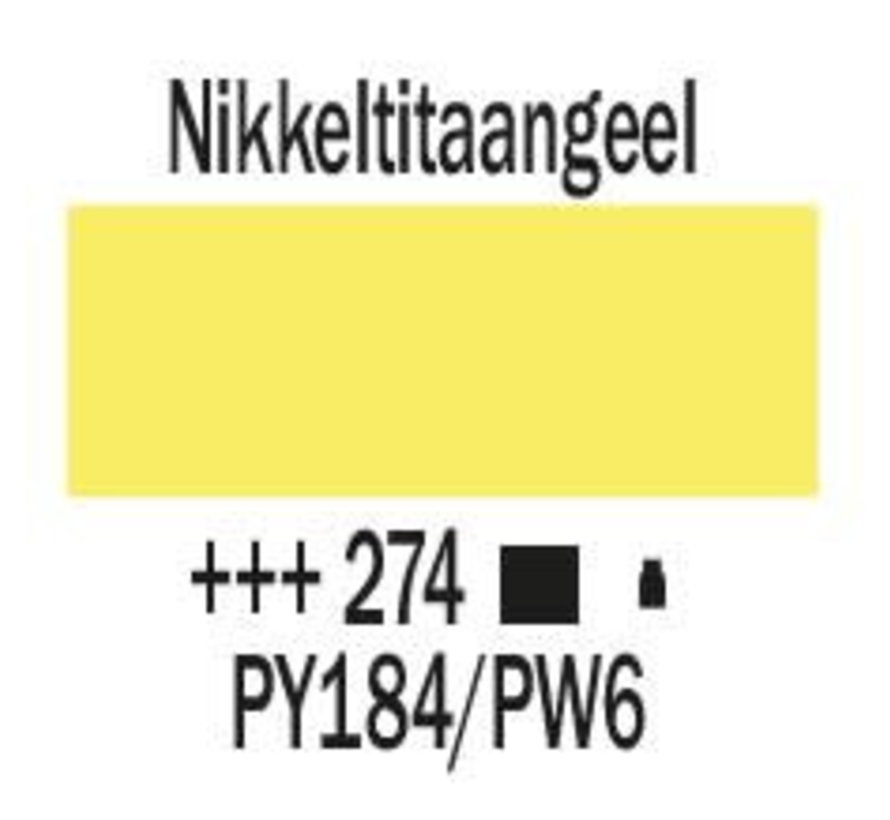 Amsterdam Standard Series Acrylverf Tube 120 ml Nikkeltitaangeel 274