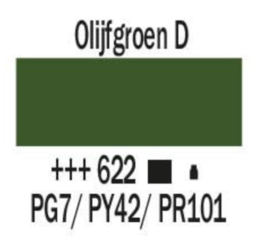 Amsterdam Standard Series Acrylverf Tube 120 ml Olijfgroen Donker 622