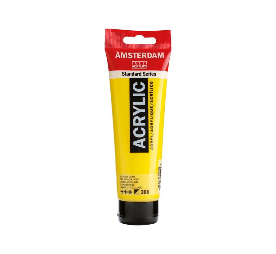 Amsterdam Standard Series Acrylverf Tube 120 ml Azogeel Licht 268