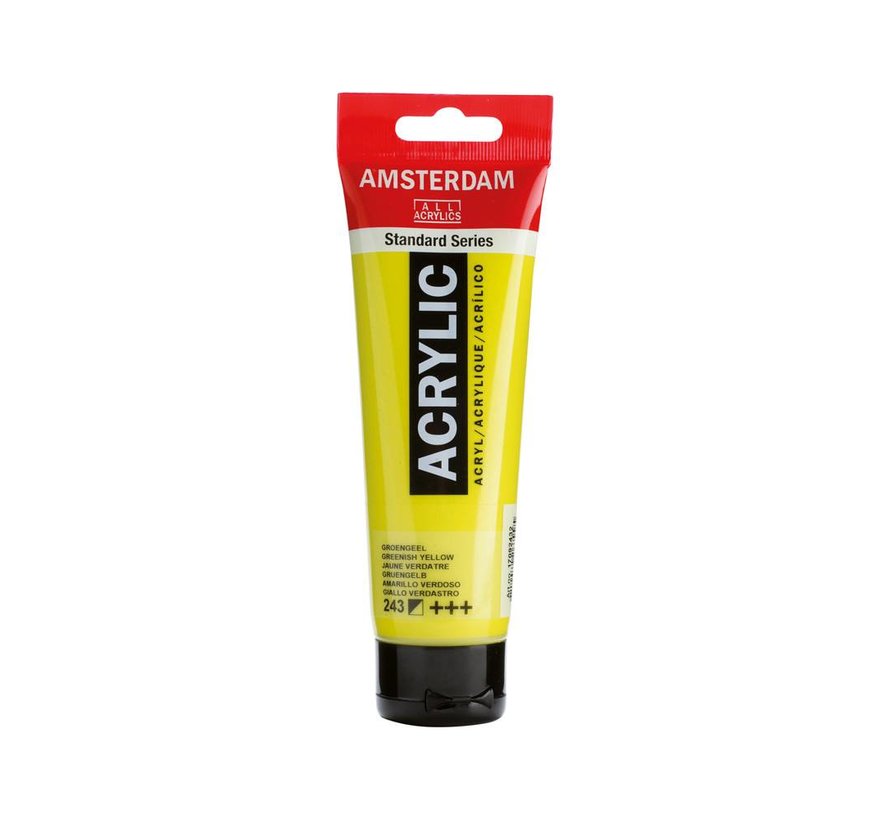 Amsterdam Standard Series Acrylverf Tube 120 ml Groengeel 243