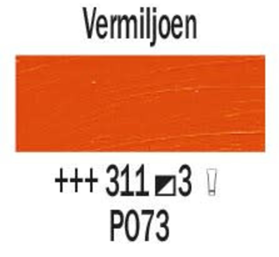 Rembrandt Olieverf Tube 40 ml Vermiljoen 311