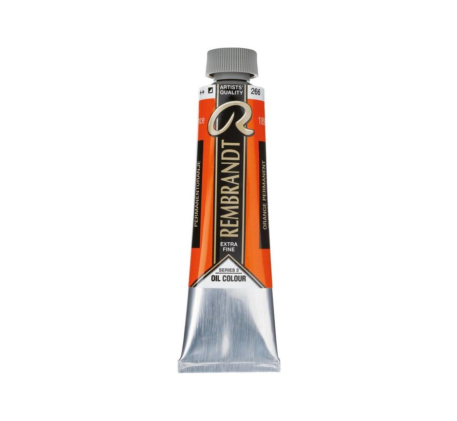 Rembrandt Olieverf Tube 40 ml Permanentoranje 266