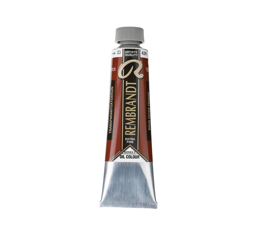 Rembrandt Olieverf Tube 40 ml Transparantoxydbruin 426