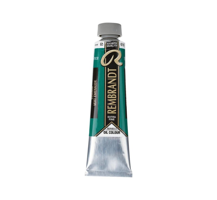 Rembrandt Olieverf Tube 40 ml Vert Émeraude 616